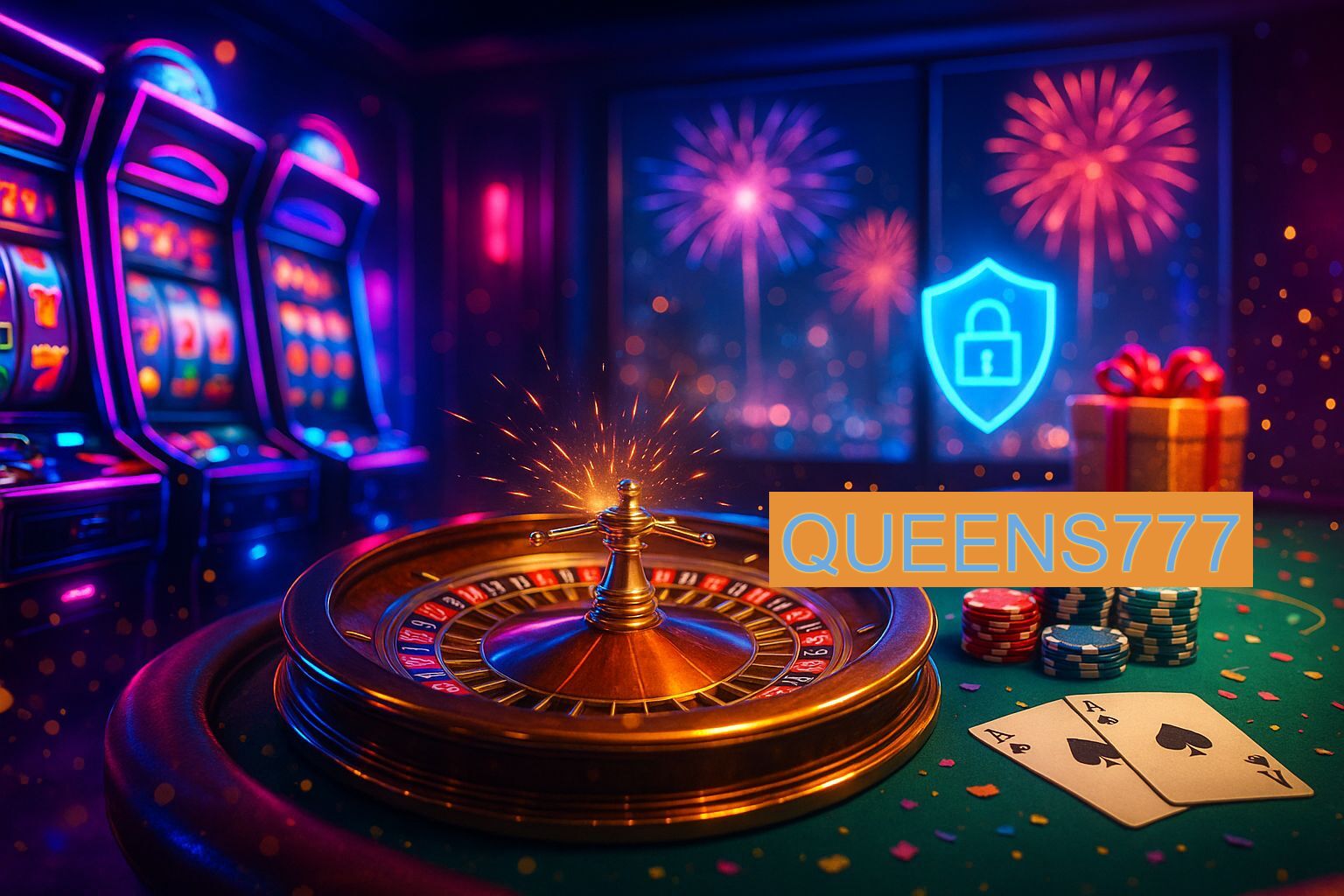 Jogos emocionantes no QUEENS777